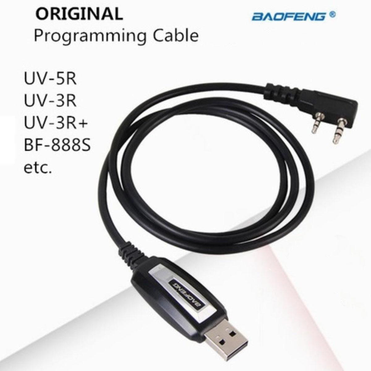 Programming Cable for Two Way Talkie Walkie Baofeng UV-5R,BF-888S,U...