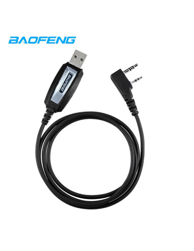 Câble de programmation pour les Talkie Walkie Baofeng UV-5R,BF-888S,UV-82,UV-3R+ Baofeng Communications