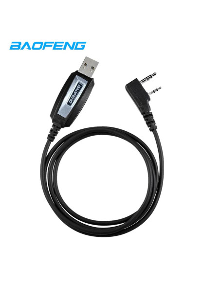Câble de programmation pour les Talkie Walkie Baofeng UV-5R,BF-888S,UV-82,UV-3R+ Baofeng Communications