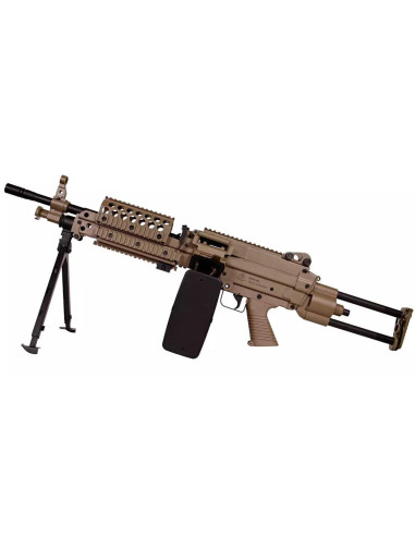 FN Herstal Minimi MK46 AEG Full Metal Dark Earth