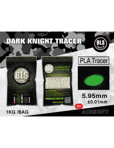 Airsoft-GunBLS Biodegradable tracer Bbs 0.32gr 1kg green phosphorescentBLSTracer32692Tracer BBs 6mm