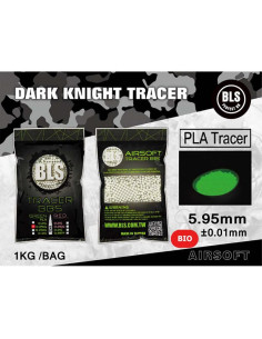 Airsoft-GunBLS Biodegradable tracer Bbs 0.25gr 1kg green phosphorescentBLSTracer32983Tracer BBs 6mm