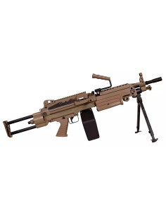 FN Herstal Minimi M249 PARA AEG Full Metal Dark Earth A&K AEG / AEP