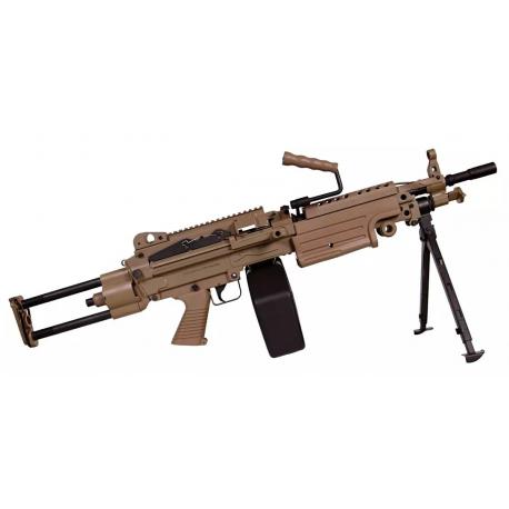 FN Herstal Minimi M249 PARA AEG Full Metal Dark Earth