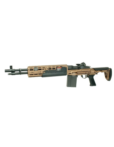 Fusil M14 HBA EBR AEG Bronze version courte