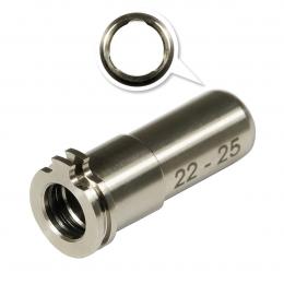 Adjustable Titanium CNC nozzle AEG from 22mm to 25mm
