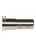 Adjustable Titanium CNC nozzle AEG from 22mm to 25mm pic 2