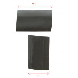 Set of 2 Heat Shrink tube Black 18mm ( 5cm )