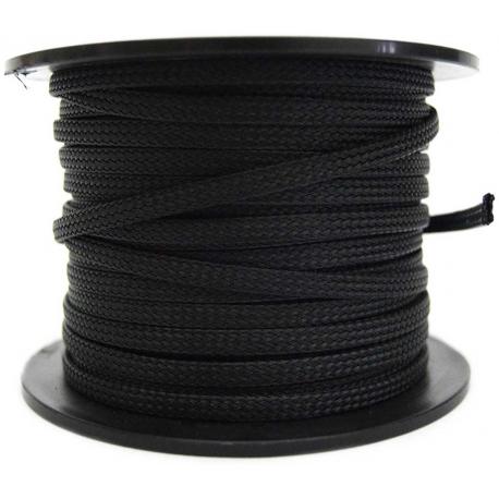 Braided sleeve Black for air line 8mm