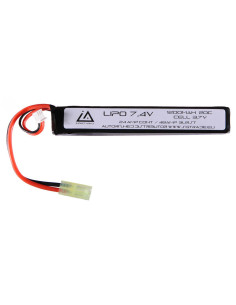 Batterie Lipo 7.4V 1200Mah 20C type stick Mini Tamiya