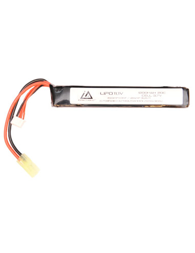 Airsoft-GunBatterie Lipo 11,1V 1200Mah 20C type stick Mini TamiyaImpact ArmsLipo & Li-ion33380LiPo