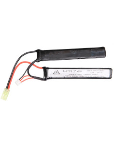 Batterie Lipo 7.4V 1200Mah 20C type double stick Mini Tamiya