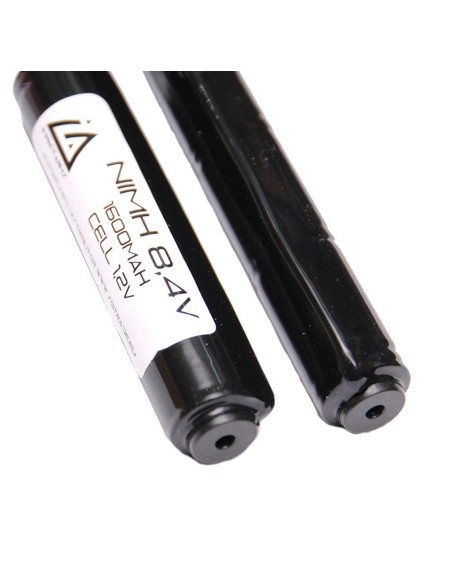 Batterie NIMH 8,4V 1600Mah double baton avec Mini Tamiya Impact Arms NIMH