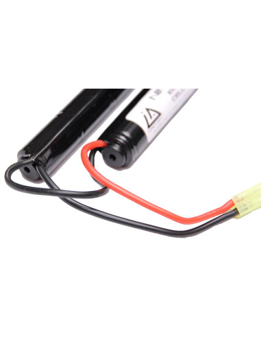 Batterie NIMH 8,4V 1600Mah double baton avec Mini Tamiya Impact Arms NIMH