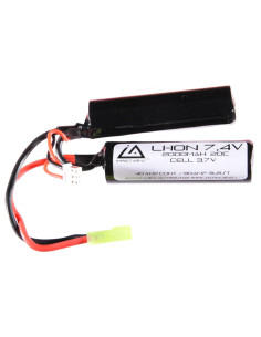 Batterie Li-ion 7,4V 2000Mah 20C type nunchuck avec Mini Tamiya