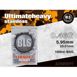 BLS ultimate heavy Bbs 0.46gr Grey 1000 rounds