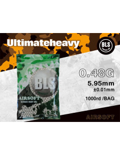 BLS ultimate heavy Bbs 0.48gr Ivory 1000 rounds BLS Non BIO