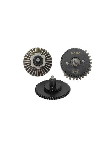 Super shooter gears 100:300 CNC Low Noise High Torque Set SHS Gearbox parts