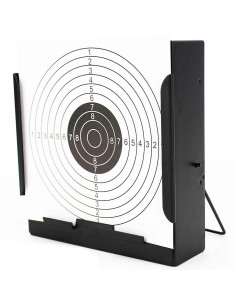Metal target for 4.5 and 6mm + 10 cardboard Swiss Arms Game accessories