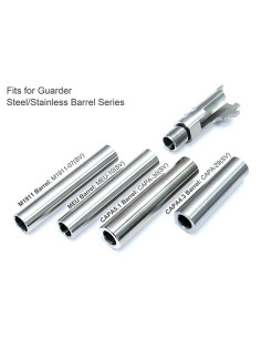 Stainless Outer Barrel for Steel Chamber Hi-capa 4.3 / 5.1 GBB Guarder Slide / Outer barrel and parts