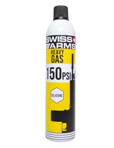 Gaz Swiss Arms Vert (150 PSI) Lubrifié 760 ml