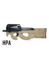 Customs by AG Submachine Gun FN P90 HPA Dark Earth ( US ) Airsoft Gun Mechanical AEG/AEP/HPA/GBB(R)