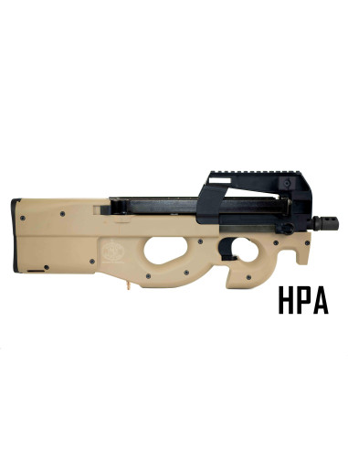 Customs by AG Submachine Gun FN P90 HPA Dark Earth ( US ) Airsoft Gun Mechanical AEG/AEP/HPA/GBB(R)