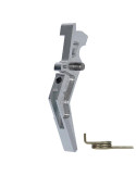 Aluminium CNC Advanced trigger M4/M16 Maxx Style A Silver pic 3