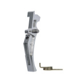 Aluminium CNC Advanced trigger M4/M16 Maxx Style D Silver pic 3