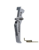 Aluminium CNC Advanced trigger M4/M16 Maxx Style E Silver pic 3