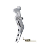 Aluminium CNC Advanced trigger M4/M16 Maxx Style B Silver pic 2
