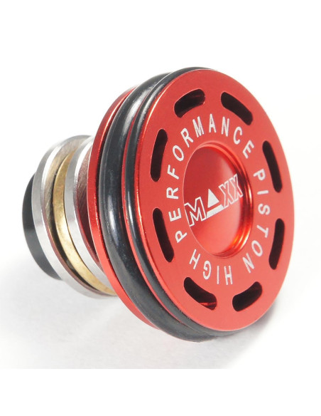 Tete de piston AEG sur roulement avec double joint torique en aluminium CNC Maxx Model Pieces gearbox