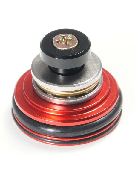 Tete de piston AEG sur roulement avec double joint torique en aluminium CNC Maxx Model Pieces gearbox