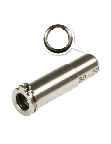 Adjustable Titanium CNC nozzle AEG from 30mm to 33mm