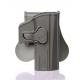 Amomax Holster Black for CZ P07 right hand GEN2 Olive Drab