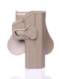 Amomax Holster for Glock 17/22/31 GEN 2 Dark Earth right hand