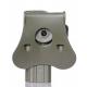 Amomax Holster pour Glock 17/22/31 GEN 2 Olive Drab droite vue 3
