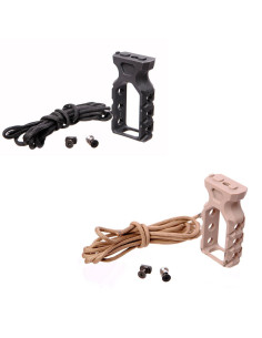 Poignée PTG Paracord pour Keymod et M-Lok JJ Airsoft Poignee frontale