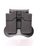 Double mag pouch for 1911 Black 