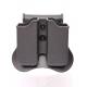Double mag pouch for Glock and SIG SP2022 Black