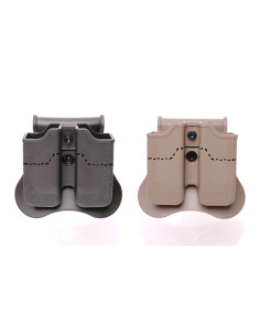 Porte chargeur double pour PX4 / USP / USP compact / P30 / Taurus Amomax Poches & Porte-chargeurs