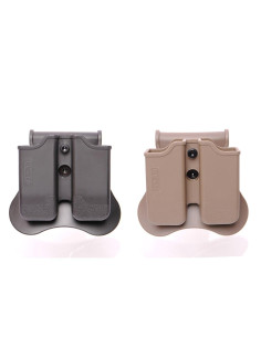Porte chargeur double pour M92 / P226 / P220 / P229 / CZ P09 Amomax Poches & Porte-chargeurs
