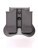 Double mag pouch for  M92 / P226 / P220 / P229 / CZ P09 Black