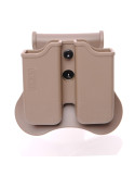 Double mag pouch for  M92 / P226 / P220 / P229 / CZ P09 Dark Earth