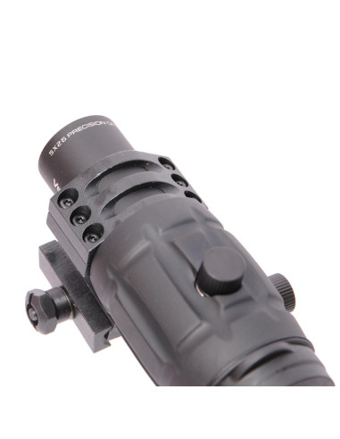 5X Magnifier avec montage basculant en acier Vector Optics Magnifier