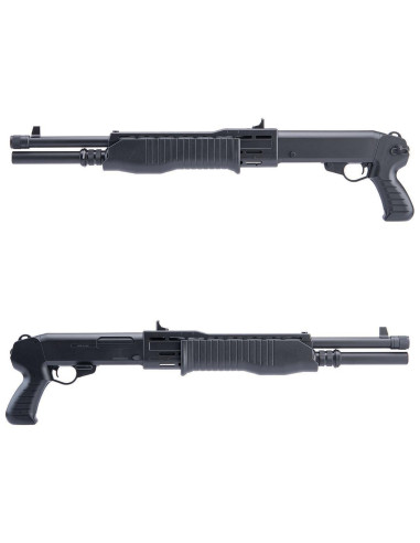 Airsoft-GunFusil à pompe M63 NoirDouble EagleA Ressort35133Fusil à pompe