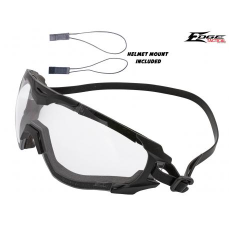 Goggle Super 64 Clear lense with strap for head and helmet