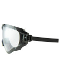 Goggle Super 64 verre transparent avec fixation tête et casque vue 2