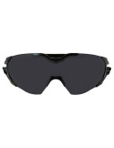 Goggle Super 64 verre noir avec fixation tête et casque vue 3