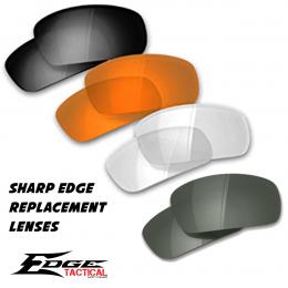 Sharp Edge replacement lenses available in different colors